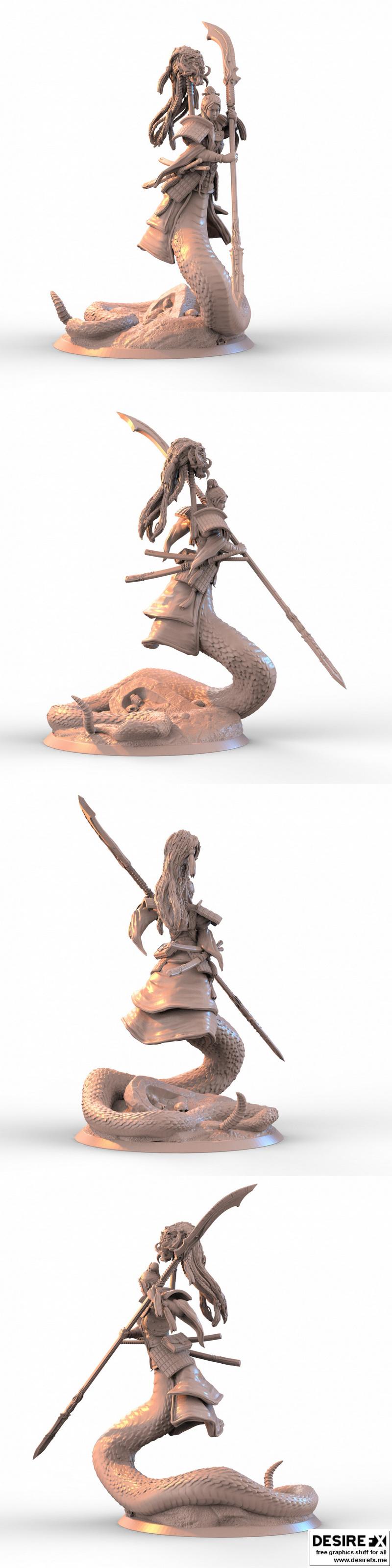 Naga 3D打印模型|Naga – 3D Print Model STL