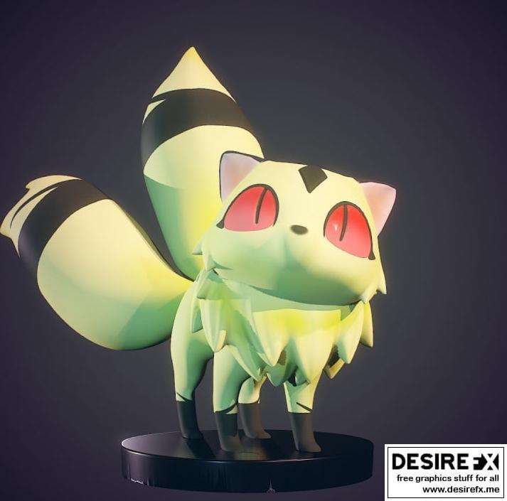 Kirara - 3D打印模型 - 动漫角色造型|Kirara – 3D Print Model STL