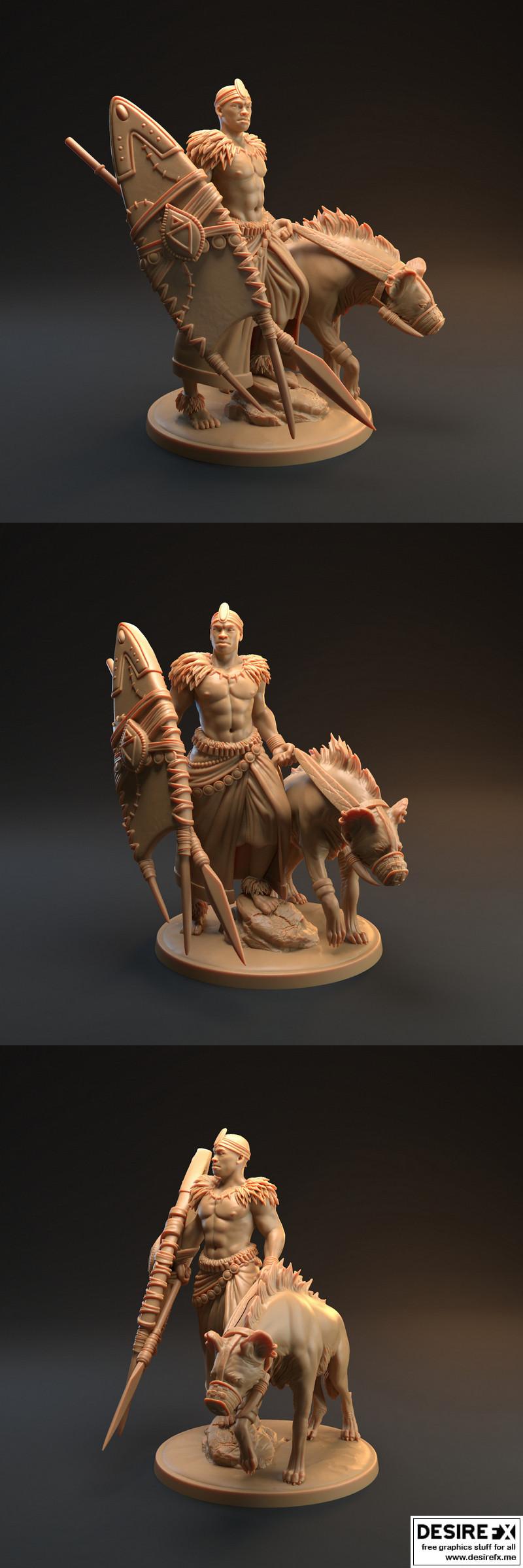 龙捕手旅店萨凡纳套装 - Kiptanu 3D打印模型|The Dragon Trappers Lodge Savannah Set Kiptanu – 3D Print Model STL