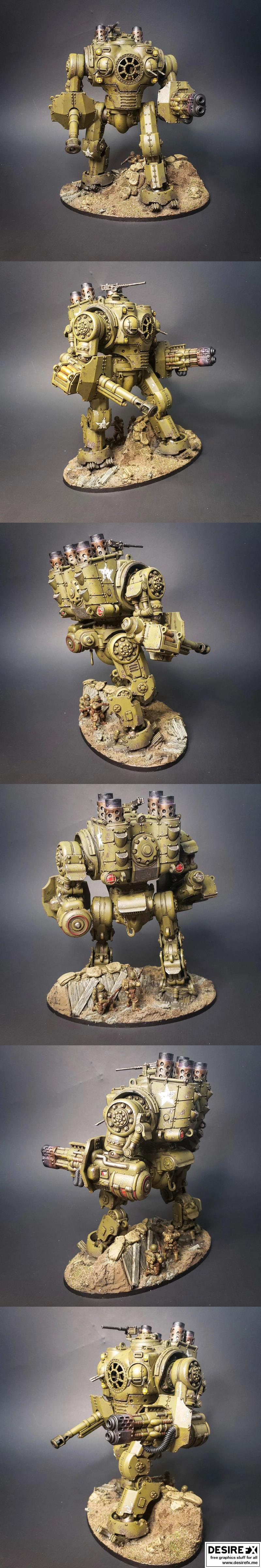 X74谢里登中型战斗步行者 3D打印模型|The X74 Sheridan Medium Battle Walker – 3D Print Model STL