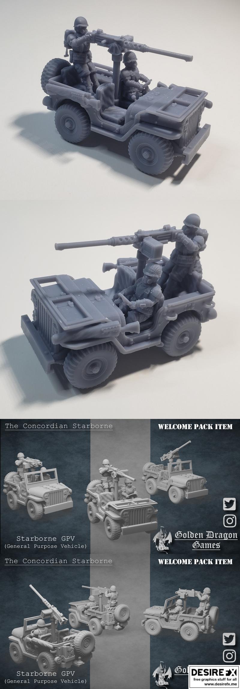 Starborne GPV 3D打印模型|Starborne GPV – 3D Print Model STL