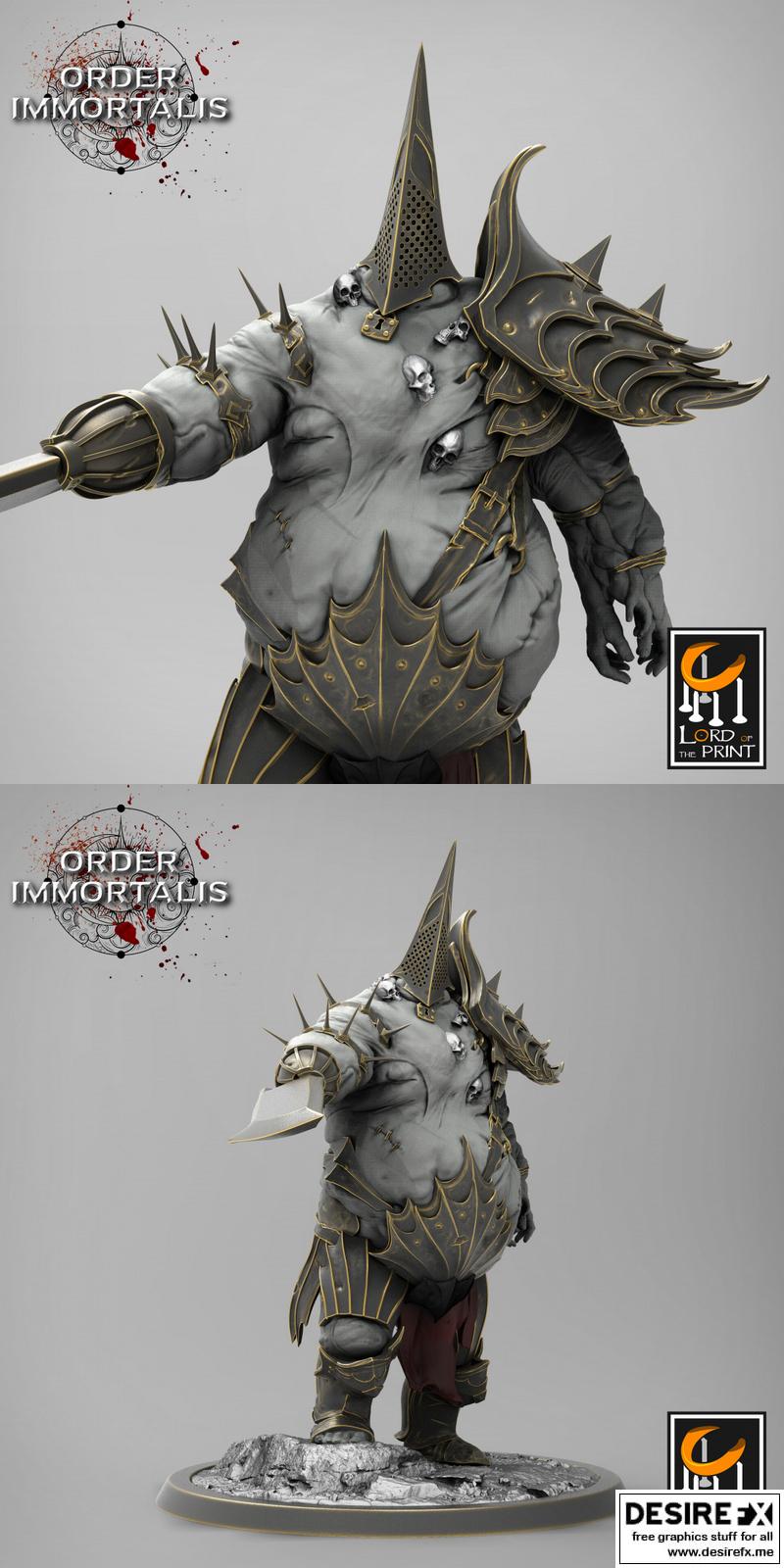 永恒之秩序 - 惩罚之点 - 3D打印模型|Order Immortalis – Tormentor Point – 3D Print Model STL