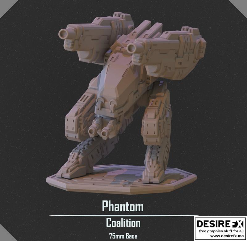 Vesper项目-幻影-3D打印模型|Vesper Project – Phantom – 3D Print Model STL