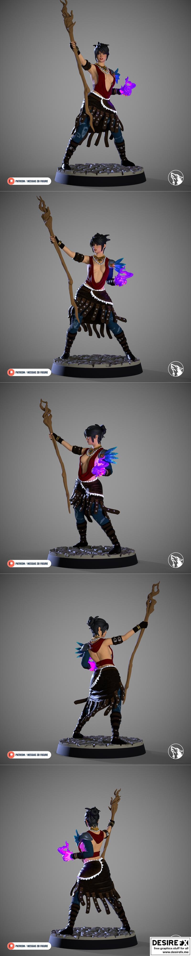 Morrigan 3D打印模型|Morrigan – 3D Print Model STL