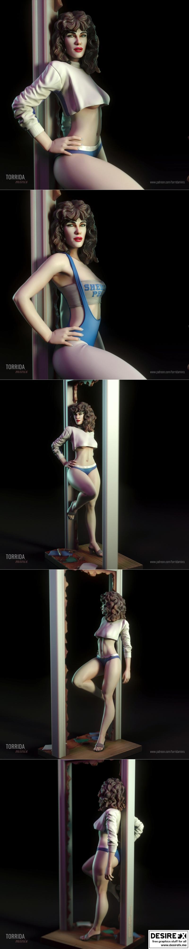Lisa - Torrida Minis 3D打印迷你模型|Lisa -Torrida Minis – 3D Print Model STL