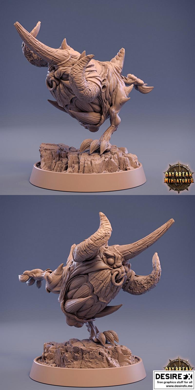 黎明生物包：squig 2 3D打印模型|Daybreak Creature Pack Squig 2 – 3D Print Model STL