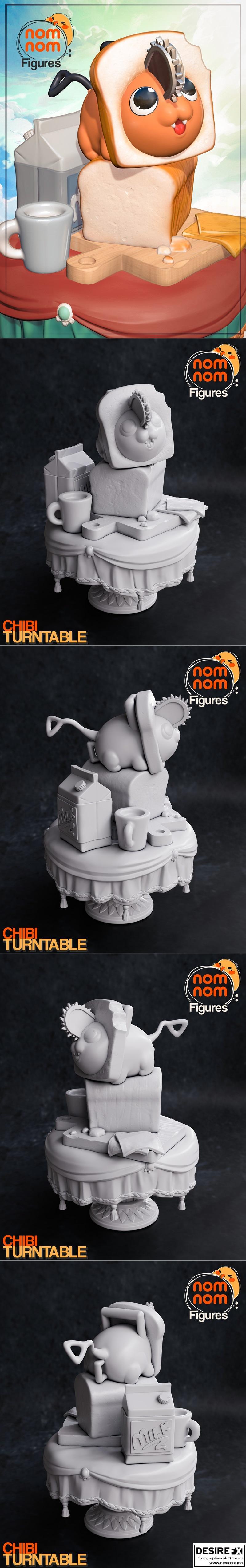 Pochita Beautyshot 3D打印模型|Pochita Beautyshot – 3D Print Model STL