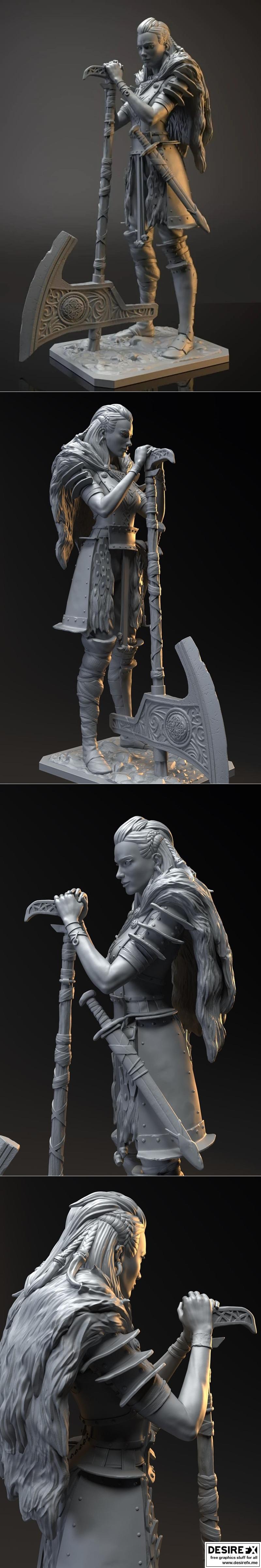 Yxxa - 动漫游戏角色3D打印模型|Yxxa – 3D Print Model STL
