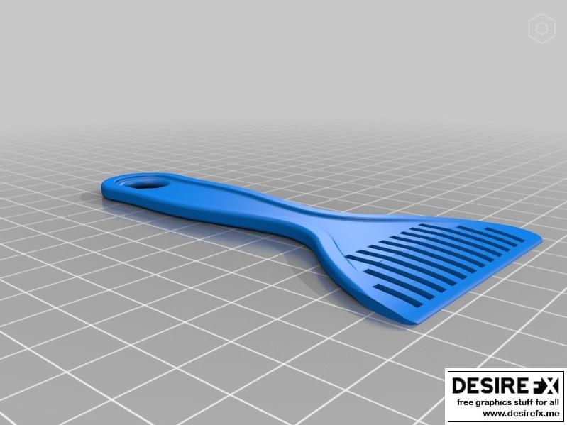 树脂刮刀 - 3D打印模型|Resin Scraper – 3D Print Model STL