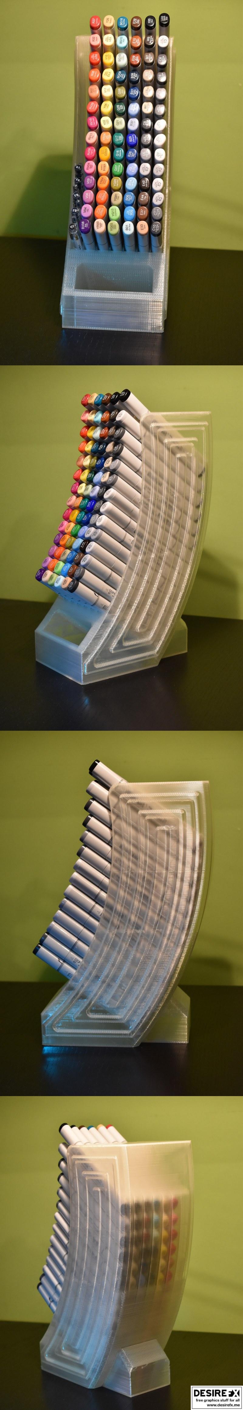 Copic Stand - 3D打印模型 - 可复用角色造型|Copic Stand – 3D Print Model STL