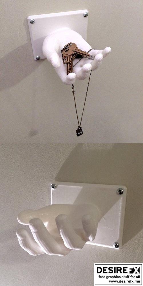 手挂件 - 3D打印模型 STL|Hand – Hanger – 3D Print Model STL