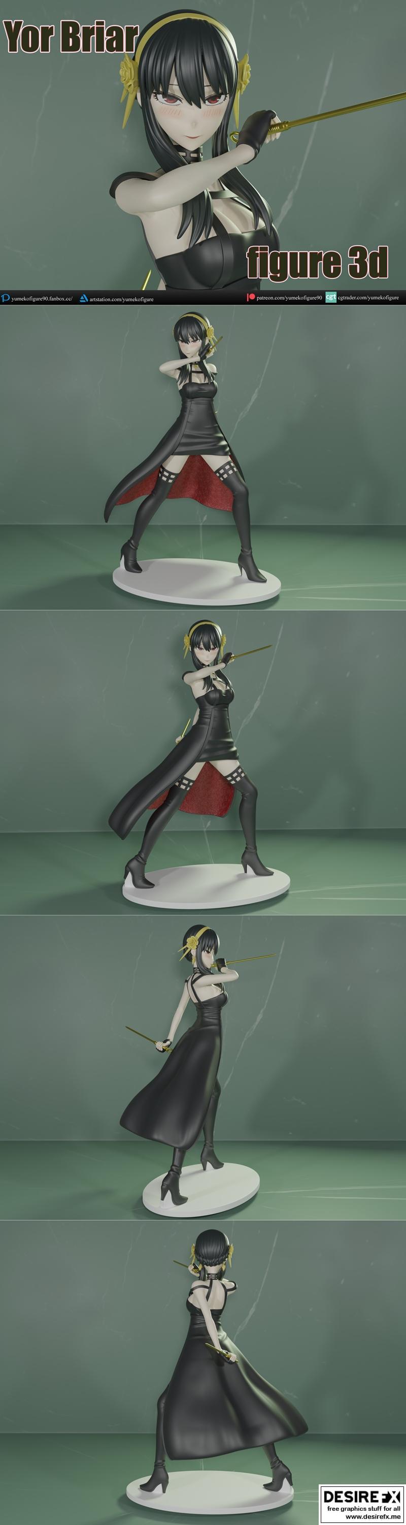 福格尔人物-3D打印模型-STL|Yor Folger figure – 3D Print Model STL