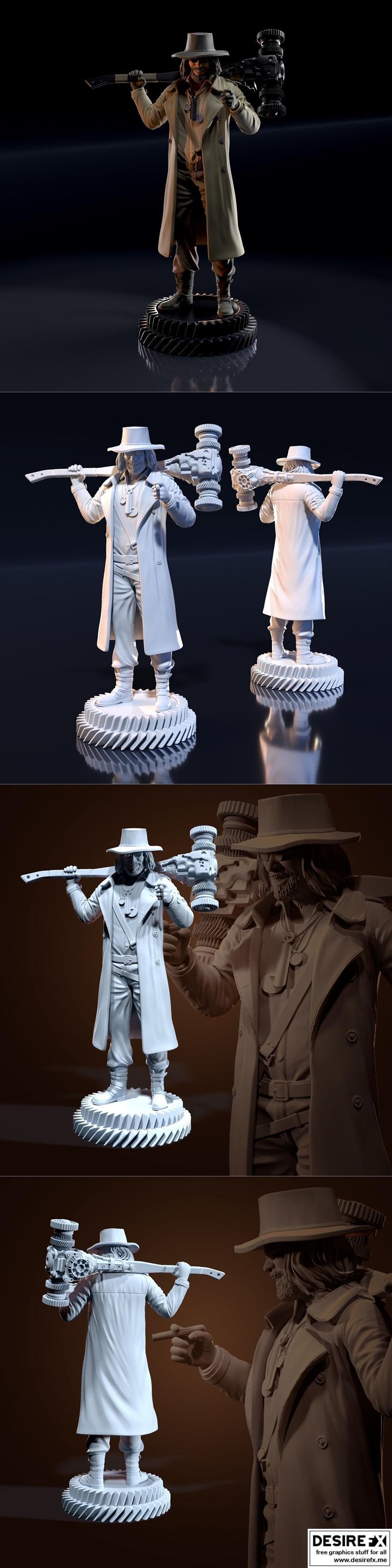 海森堡 3D打印模型 STL|Heisenberg – 3D Print Model STL
