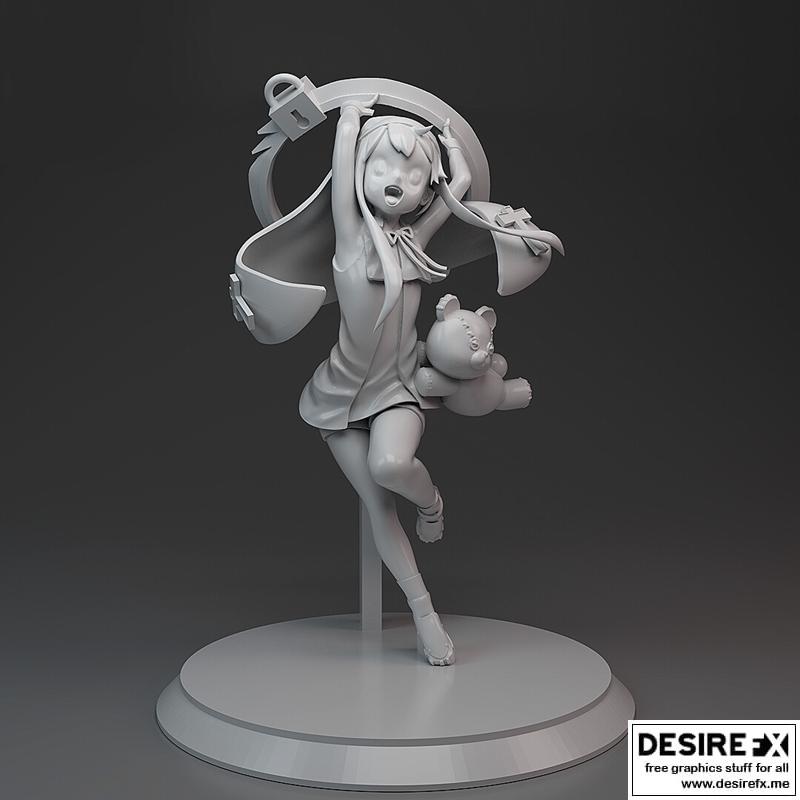 Bridget角色3D打印模型|Bridget figure – 3D Print Model STL