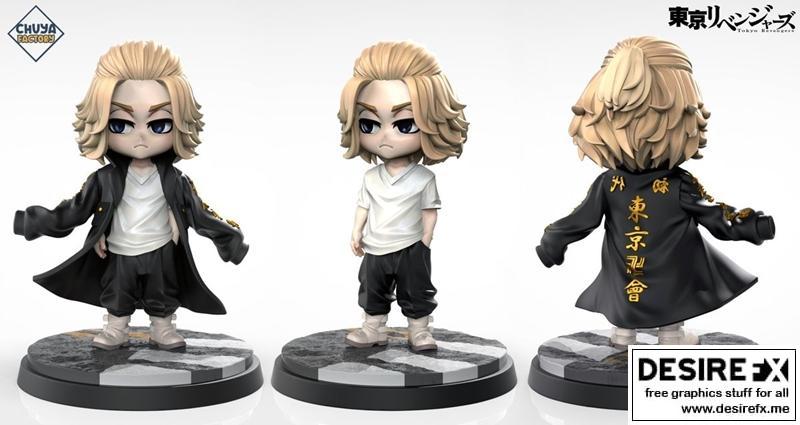 奇亚工厂 - 米基 - 3D打印模型|Mikey – Chuya Factory – 3D Print Model STL