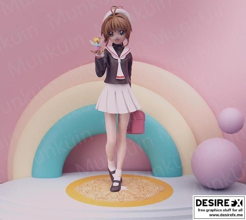 樱之校 3D打印模型|Sakura School – 3D Print Model STL