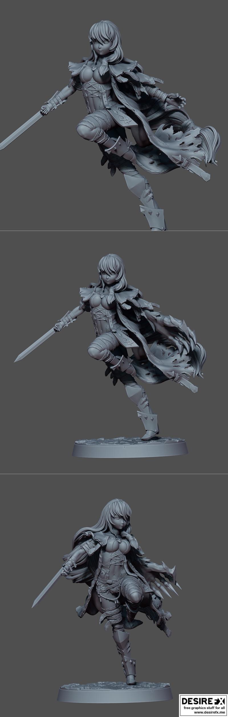 velvet crowe 3D打印模型|Velvet Crowe complete version – 3D Print Model STL