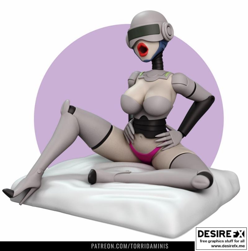 托里达迷你模型 3D打印雕塑|Gwendolyn – Torrida Minis – 3D Print Model STL