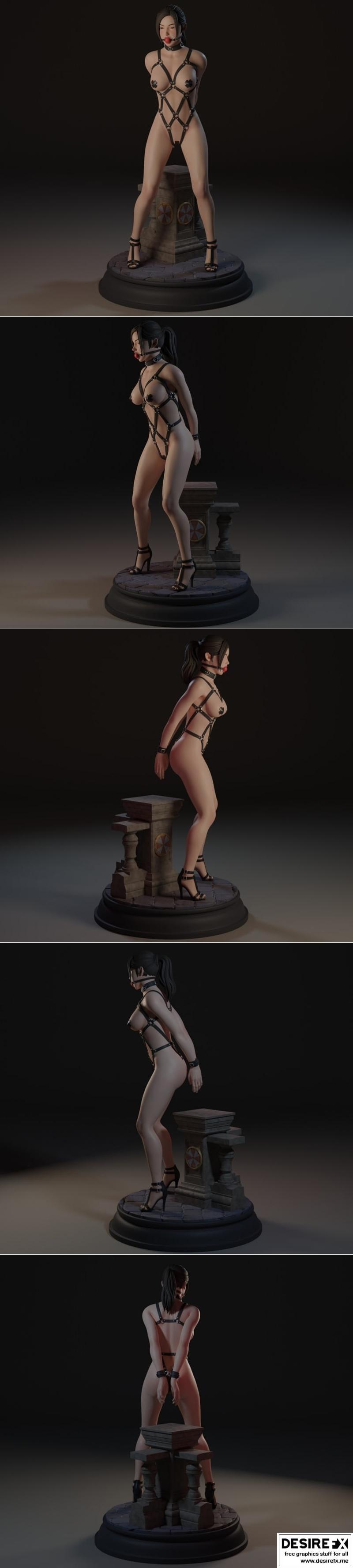 生化危机2重制版 - 克莱尔·雷德菲尔德 - 3D打印模型|Resident Evil 2 Remake – Claire Redfield – 3D Print Model STL