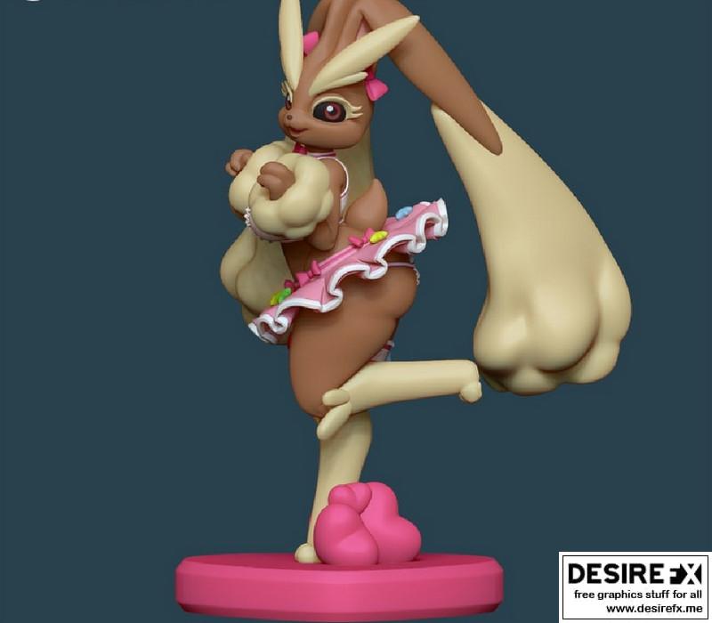 Isabelle - 动漫游戏角色3D打印模型|Isabelle – 3D Print Model STL
