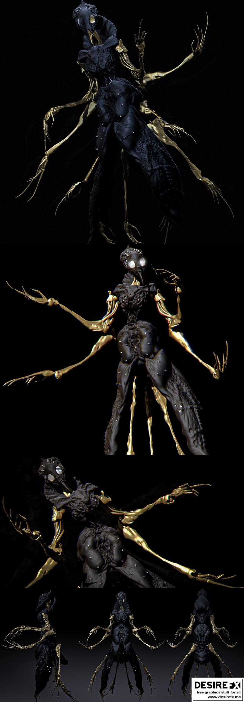 Necronauts Geist 3D打印模型|Necronauts Geist – 3D Print Model STL