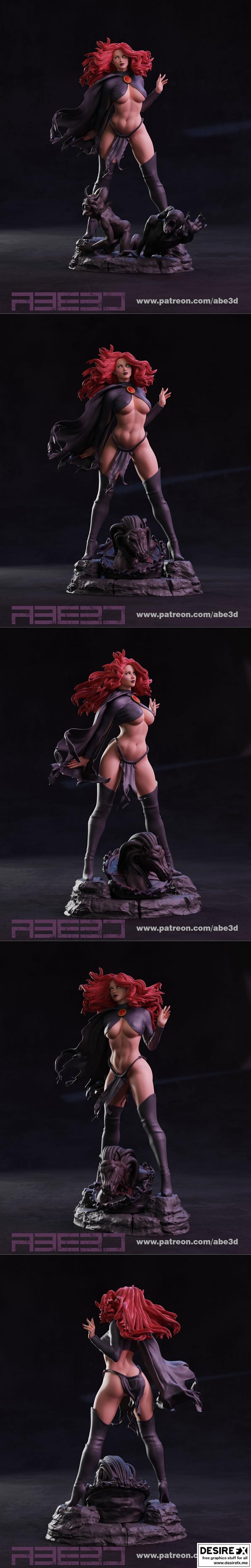 Abe3D - madelyne pryor 3D打印模型|Abe3D – Madelyne Pryor – 3D Print Model STL