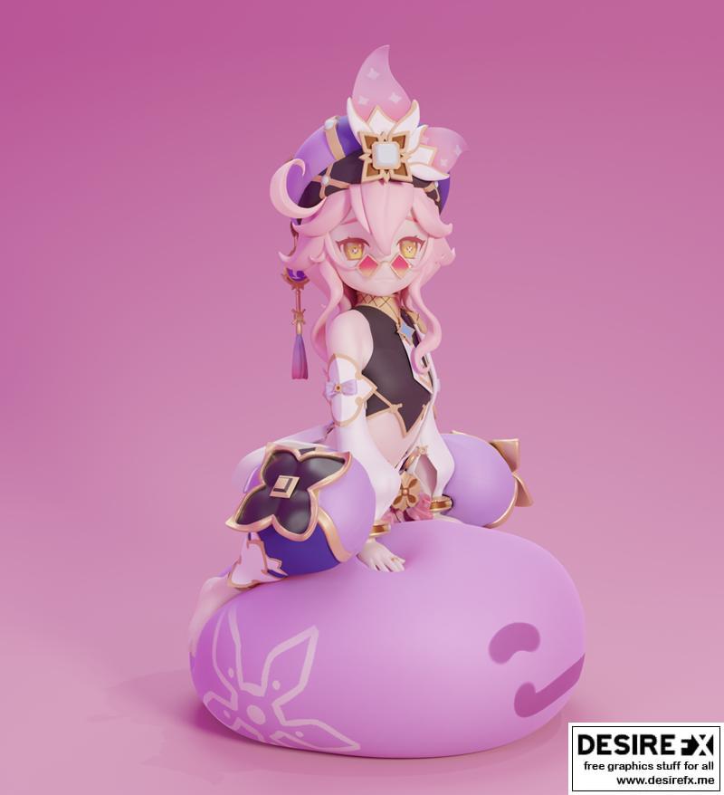 原神模型3D打印 STL|Genshin Dori – 3D Print Model STL