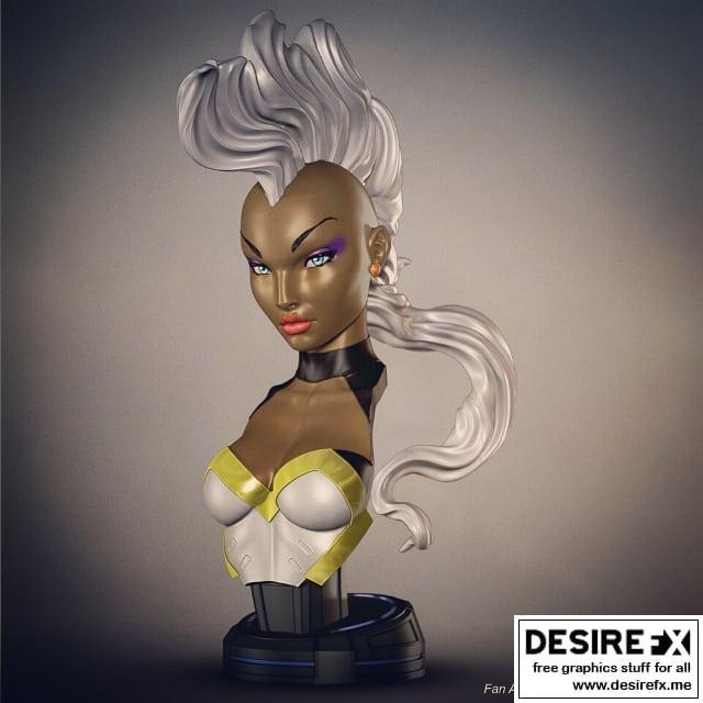 风暴之破 – 3D打印模型|Storm Bust – 3D Print Model STL