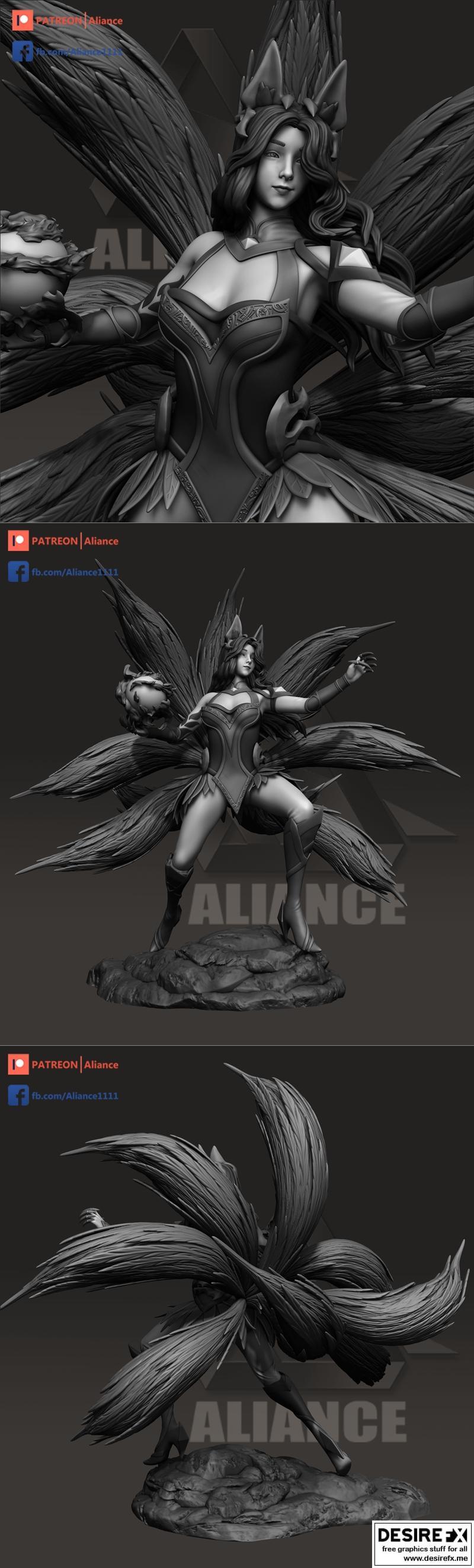 Ahri 3D打印模型|Ahri – Aliance – 3D Print Model STL
