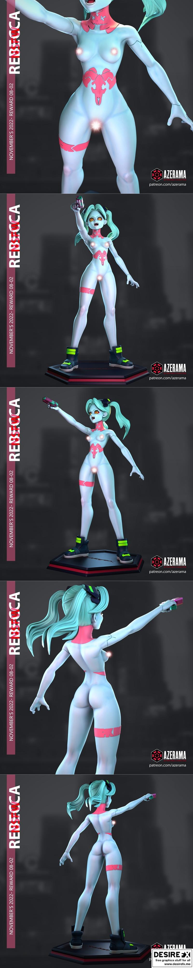 Azerama 3D打印模型：Rebecca|Rebecca – Azerama – 3D Print Model STL