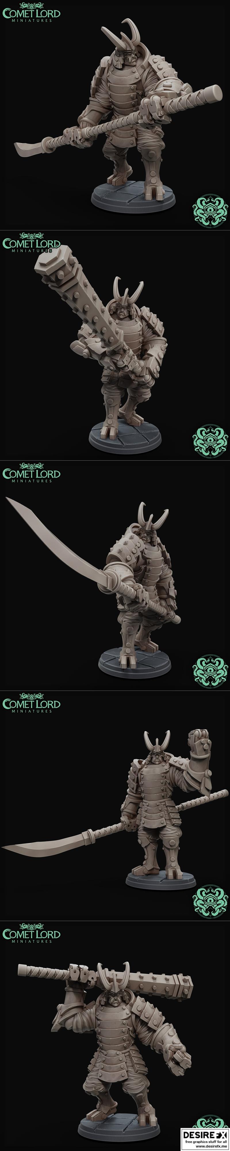 彗星之主 黑钢锻造者 3D打印模型|Comet Lord Kurogane Forgeborn – 3D Print Model STL