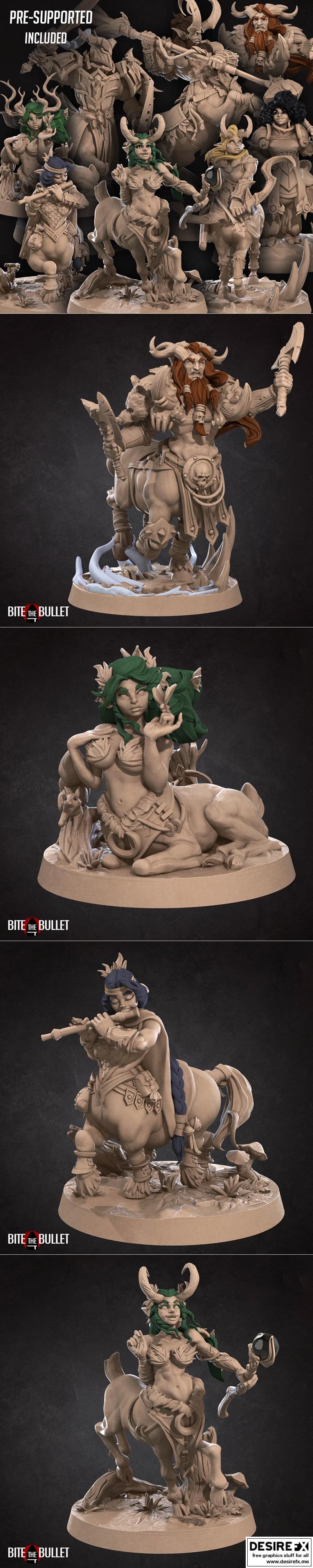 奈瑟斯·终焉：3D打印模型STL|Bite the Bullet – Centaurs November 2022 – 3D Print Model STL
