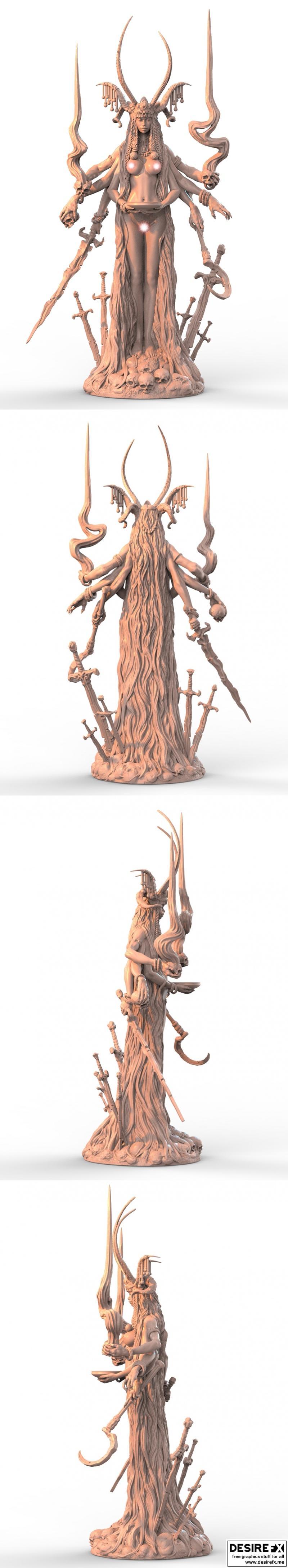Alexei Konev – Mara – 3D打印模型|Alexei Konev – Mara – 3D Print Model STL