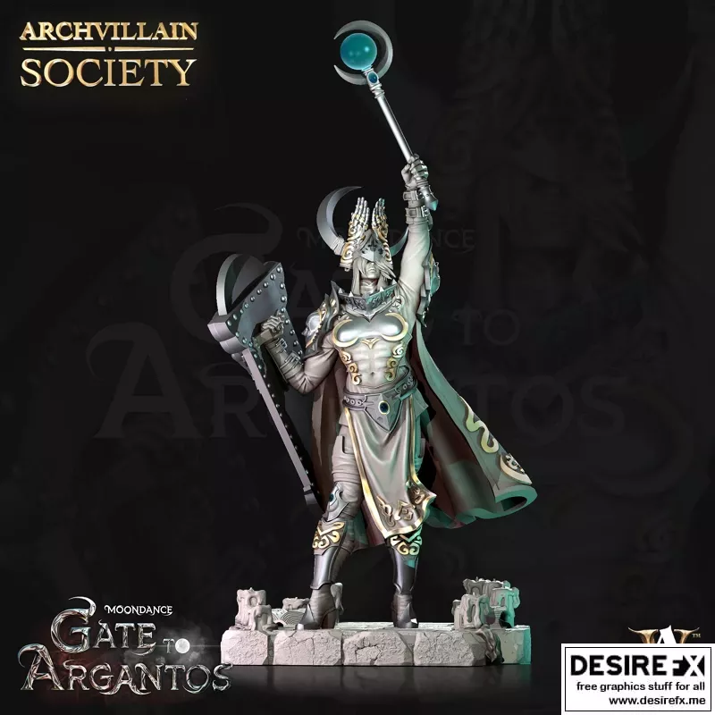 Zinnia Hammond——战祭司·赛拉德伦 3D打印模型|Zinnia Hammond – Warpriest of Celadren – 3D Print Model STL