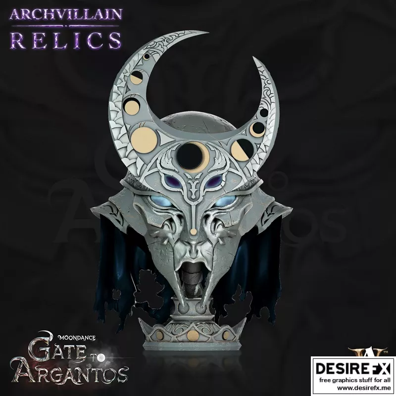 Moonmask - 3D打印动漫角色模型|Moonmask – 3D Print Model STL