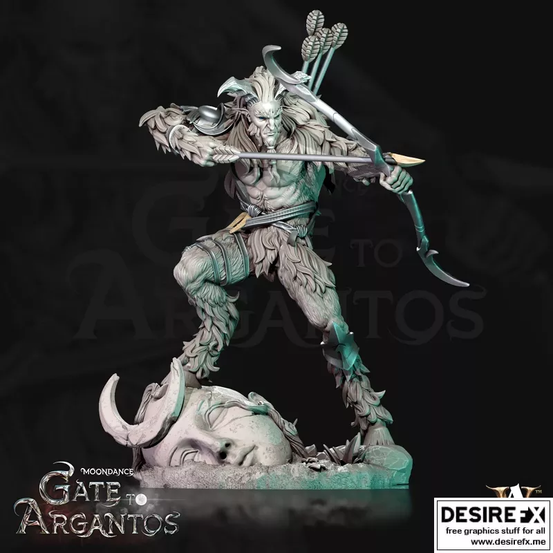 Celadren’s Hunter 1 3D打印模型|Celadren’s Hunter 1 – 3D Print Model STL