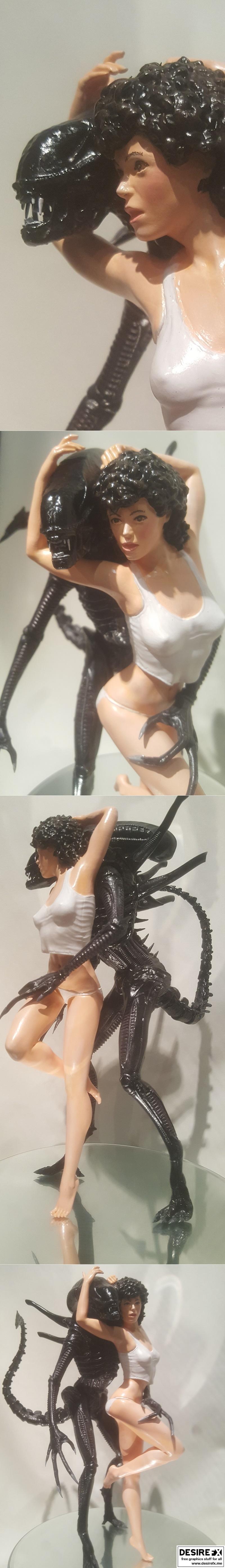 瑞普利宠物 - 3D打印模型 - 动漫/游戏/电影角色名|Ripleys Pet – 3D Print Model STL