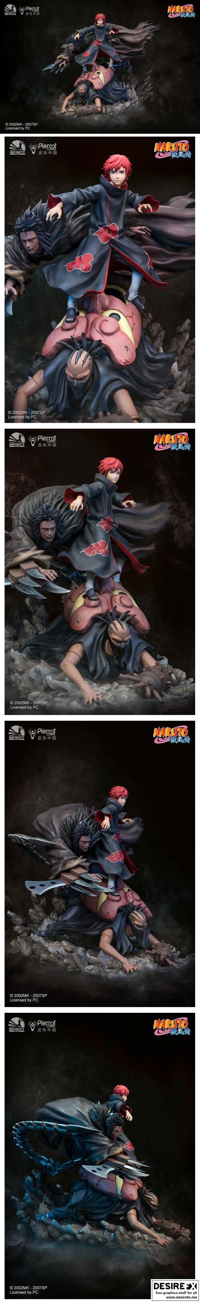 Diorama Sasori – 3D打印模型|Diorama Sasori – 3D Print Model STL