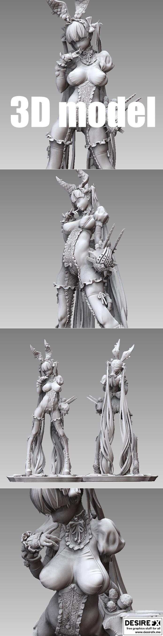 Alice Nighthawks – 3D打印模型|Alice Nighthawks – 3D Print Model STL