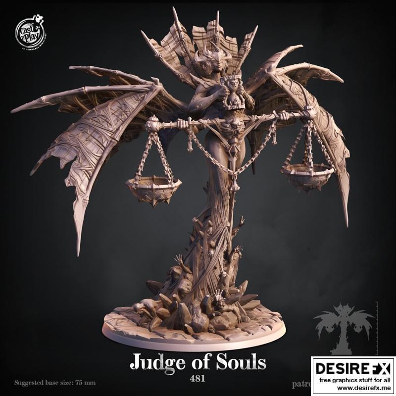 灵魂判官——3D打印模型|Judge of Souls – 3D Print Model STL
