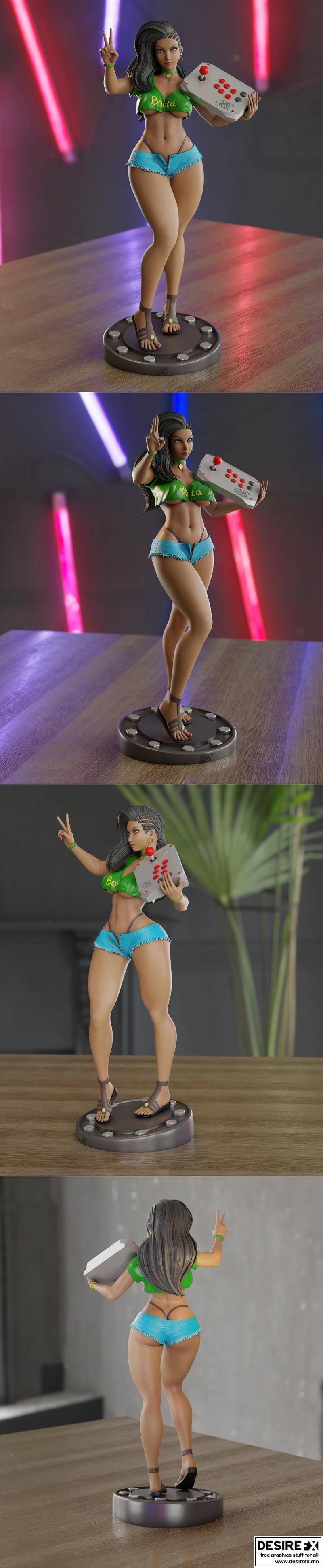 劳拉·马苏达 3D打印模型 STL|Laura Matsuda – 3D Print Model STL
