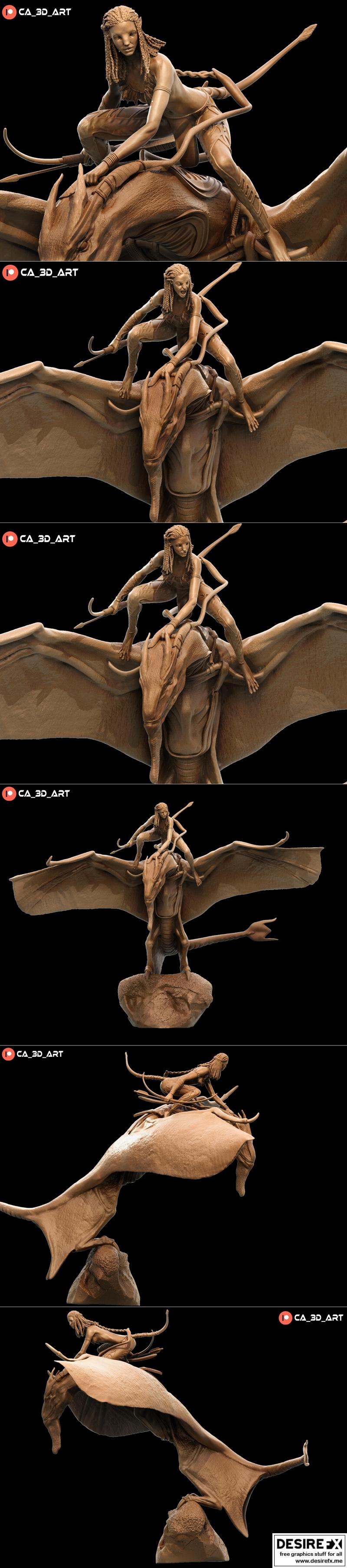 纳特里——3D打印模型|Neytiri – 3D Print Model STL