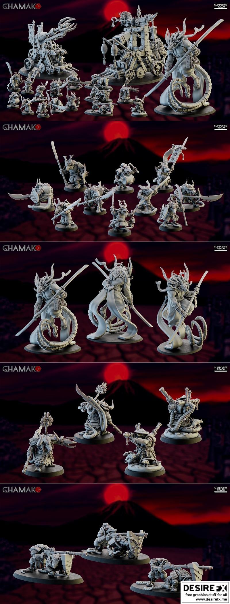Ghamak幻想小说2022款3D打印模型|Ghamak Fantasy November 2022 – 3D Print Model STL