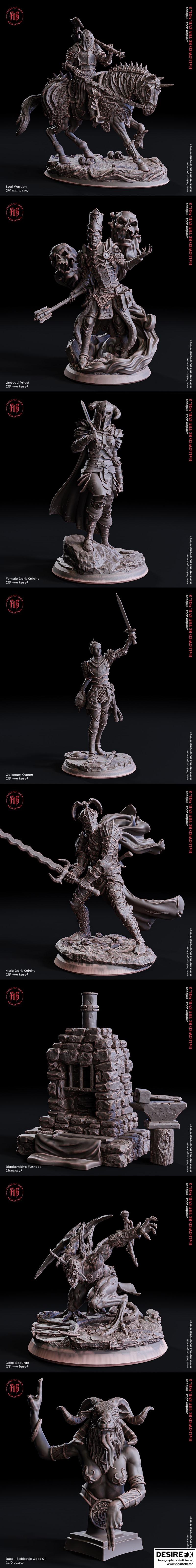 神之肉 —— 圣名加冕 第二卷 3D打印模型 STL|Flesh of Gods – Hallowed Be Thy Name Vol. 2 October 2022 – 3D Print Model STL