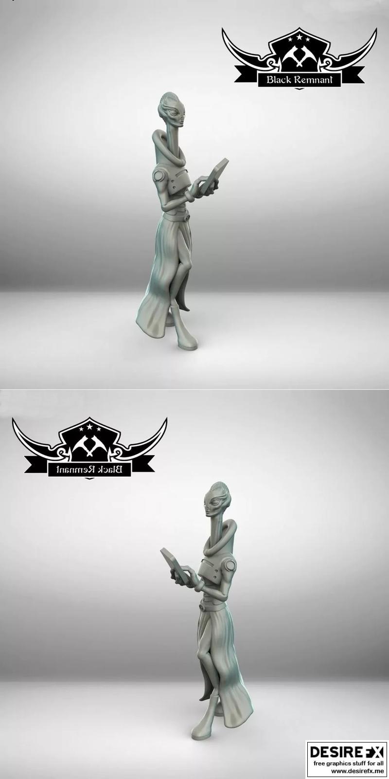 基因战士创作者 - 3D打印模型 - 战士形态|Genetic Soldiers Creator – 3D Print Model STL