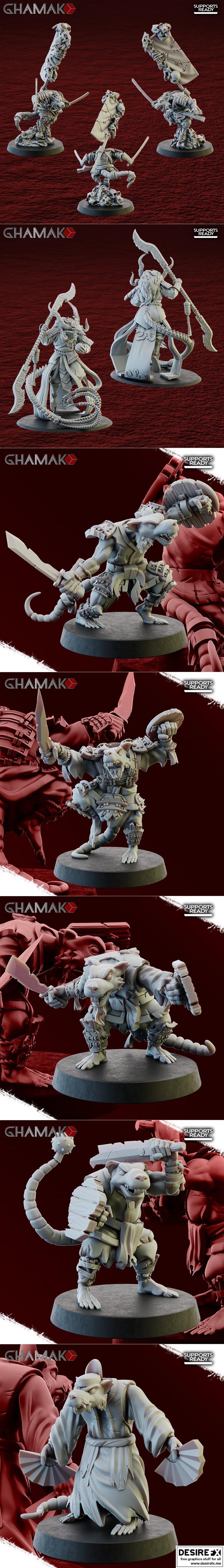 Ghamak幻想十月2022 3D打印模型 STL|Ghamak Fantasy October 2022 – 3D Print Model STL