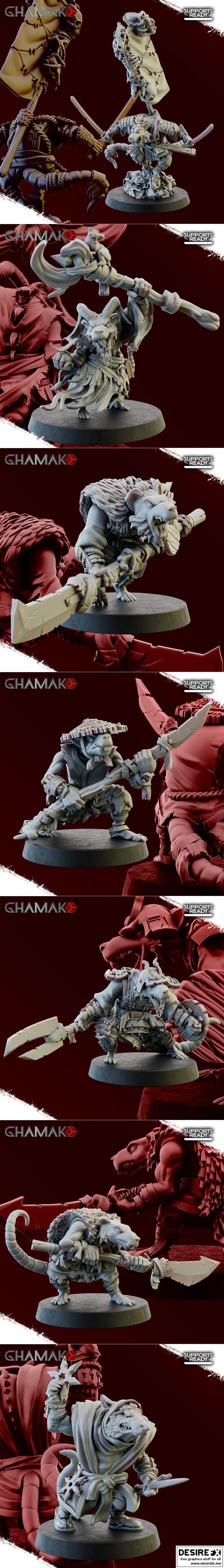 Ghamak幻想十月2022 3D打印模型 STL|Ghamak Fantasy October 2022 – 3D Print Model STL