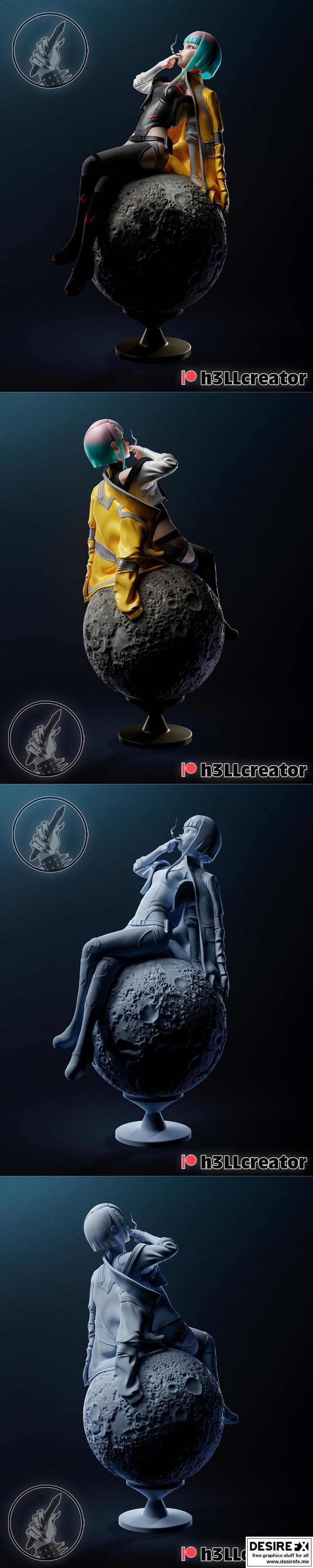 H3LL创作——Lucy 3D打印模型|H3LL Creator – Lucy – 3D Print Model STL