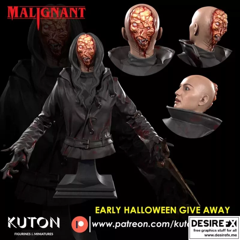 恶意 – 3D打印模型 STL|Malignant – 3D Print Model STL
