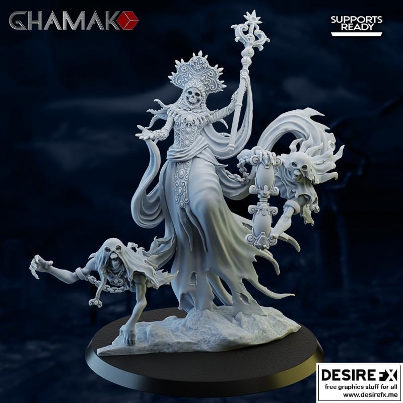 梦幻支持准备就绪——3D打印模型STL|Ethereal mouming support ready – 3D Print Model STL